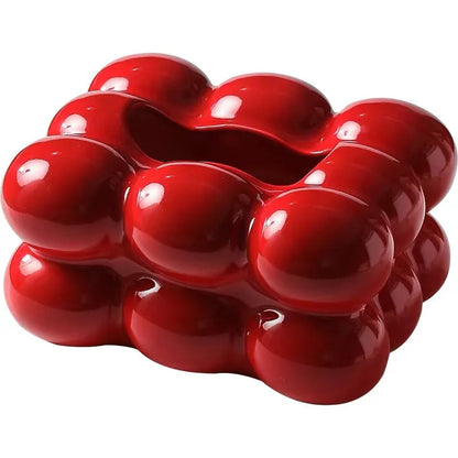 Ceramic Tissue Box Cotton Candy Drawer Napkin Carton Paper Towel Holder Drawer Tray Household Storage Dining Table Tissue Box